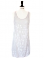 Embroidered silk cocktail dress $2600 Size XS / 36