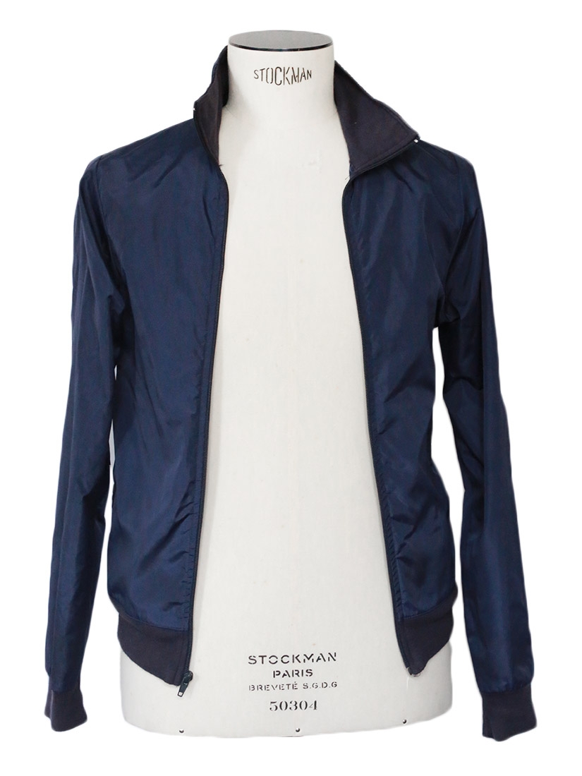 Louise Paris - AMERICAN APPAREL Navy blue nylon windbreaker jacket Size XS