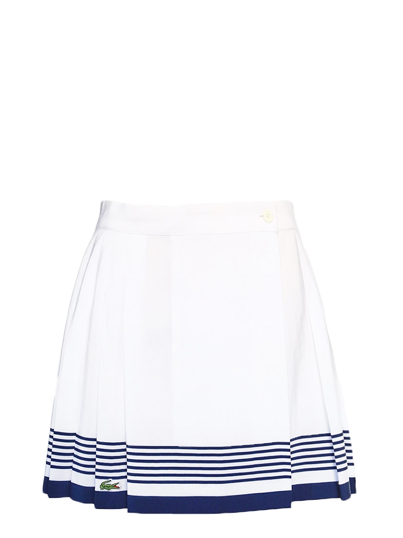 lacoste white skirt