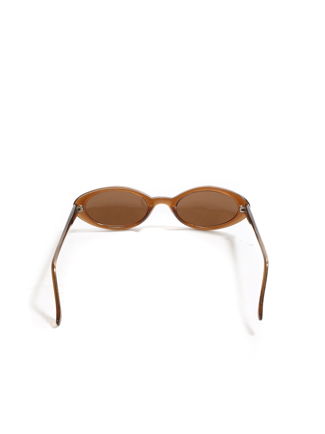 Louise Paris VINTAGE Ovale shape thin light brown sunglasses