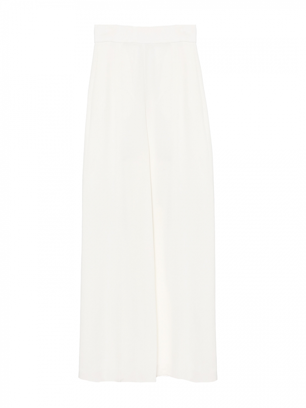 white maxi pants