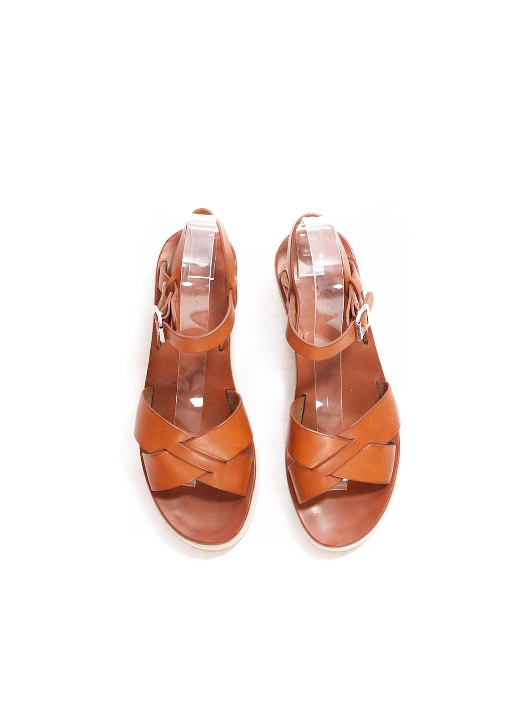 tan sandals small heel