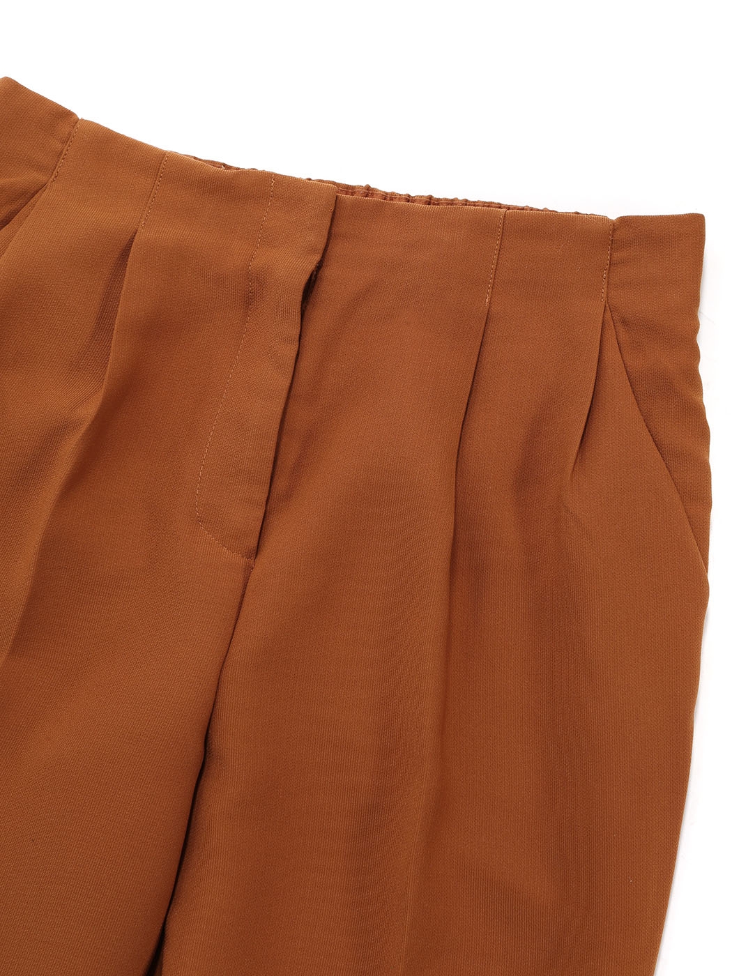 Louise Paris SAMSOE SAMSOE Elasticated waist fawn brown straight leg