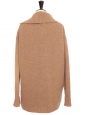 Gros gilet en laine marron camel Taille S à M Prix boutique 500€