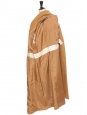 Manteau long cintré en laine et cachemire camel Prix boutique 2700€ Taille 40