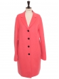 Manteau veste en laine rose bonbon Prix boutique 600€ Taille 36 à 38