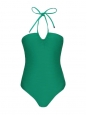 HONOLULU Emerald green one piece open back swimsuit Retail price €211 Size 34 / XS