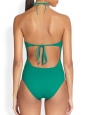 HONOLULU Emerald green one piece open back swimsuit Retail price €211 Size 34 / XS