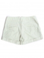 White and green striped cotton shorts Size 36/38