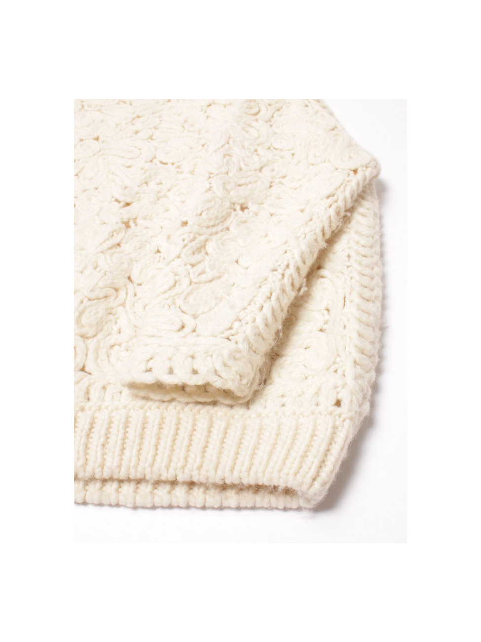Pull Cardigan Stella McCartney - Taille 40 (M), Couleur Crème (ivory), Mélange Alpaga, Neuf Avec étiquettes