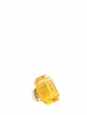 Yellow Swarovski crystal LUCENT ring Retail price €250