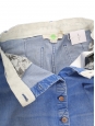 Jupe à boutons en jean bleu moyen Prix boutique 345€ Taille 36