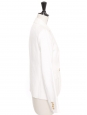 Veste blazer Schoolboy en lin blanc boutons écaille Prix boutique 350€ Taille XS