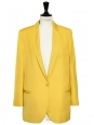 Bright yellow blazer jacket Retail price €1100 Size 36