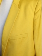 Veste blazer jaune canari Px boutique 1100€ Taille 34