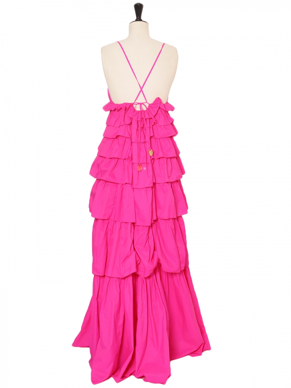 Robe rose fluo femme GRANDE TAILLE - Vêtements