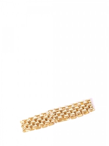 Bracelet chaîne en laiton plaqué doré