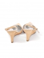 Beige suede slingback pumps with pointed toe Retail price €70 Size 39