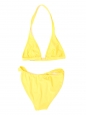 Maillot de bain bikini deux pièces jaune fluo Taille 34