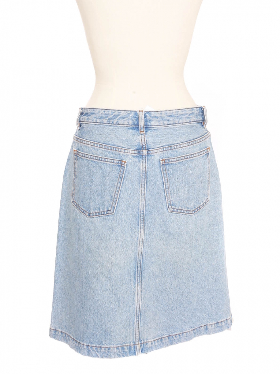Jupe En Jean Brut APC - Taille M, Couleur Marine, Style Mini, Neuf Sans étiquettes