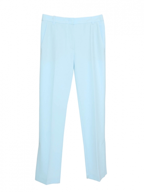 Bright light blue slim fit tailored pants Retail price €229 Size 42