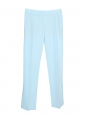 Pantalon tailleur en crêpe bleu clair Prix boutique 229€ Taille 42