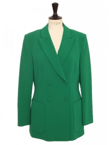 Prairie green crepe blazer Retail price €449 Size 40