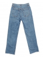 High waist petite wide crop blue jeans Retail price $128 Size 26