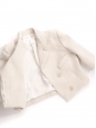 Veste bolero cropped en laine blanc Est Retail price 1600€ Taille XS