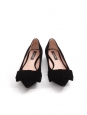 Black matte leather GIA point-toe ballet flats Retail price €420 Size 38.5