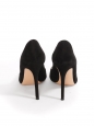 Black suede high heel pointy toe pumps Retail price €500 Size 37.5