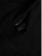 PRADA Black nylon belted trench flared cut Retail price 2700€ Size 36