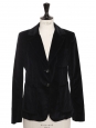 Black corduroy blazer jacket Retail price 380€ Size 38