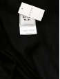 Cape en laine en cachemire bordée de fourrure noire Prix boutique 900€