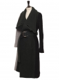 Large hood camel wool coat Retail price €3000 Size 38