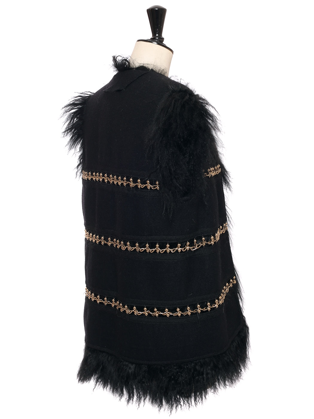Vintage Escada ladies black ostrich feather jacket, Belted - Ruby Lane