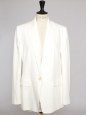 Veste blazer en lin blanc Prix boutique 380€ Taille 42