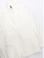 Veste blazer en lin blanc Prix boutique 380€ Taille 42