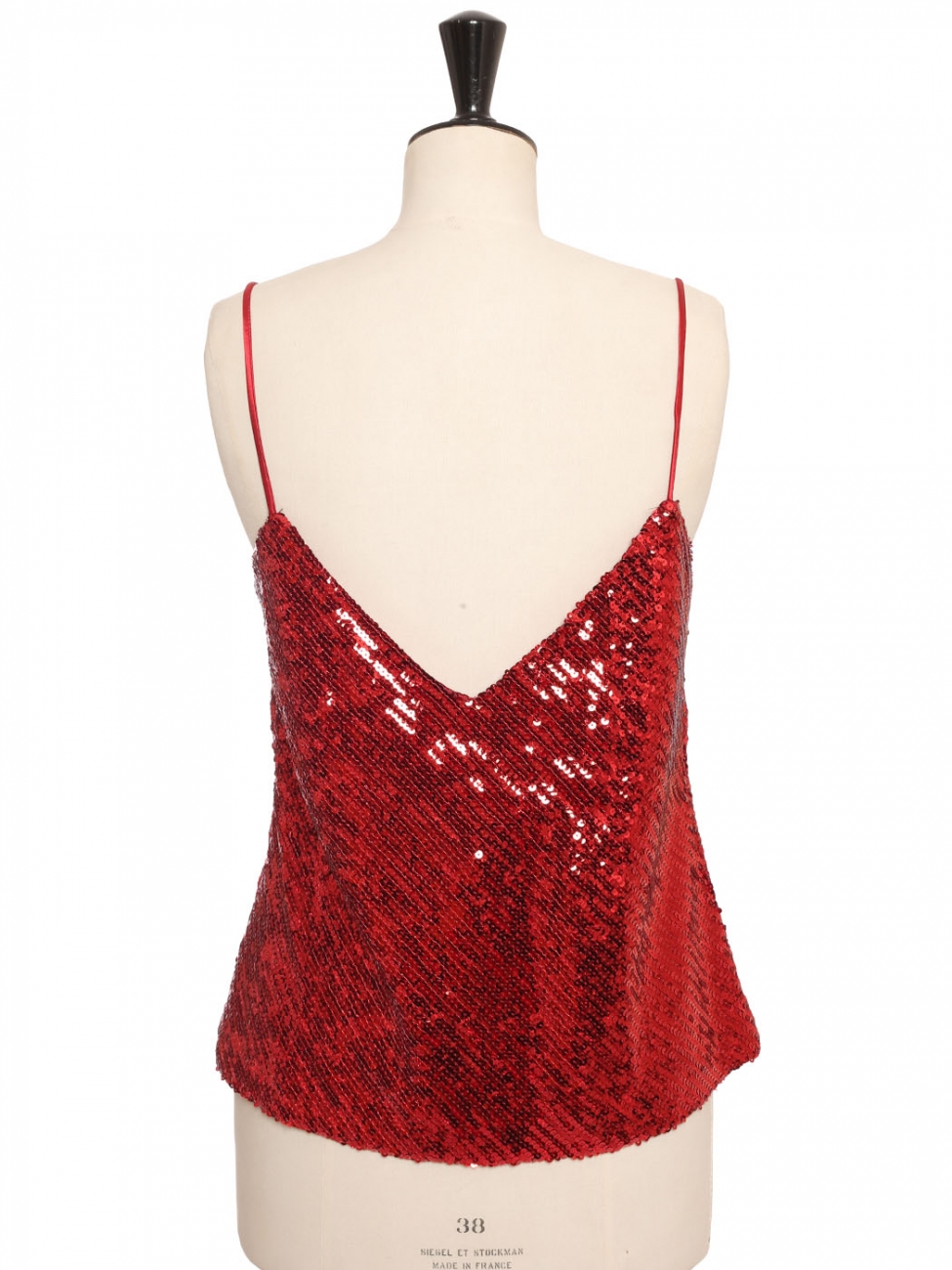 Let's Go Out Red Sequin Tank – Whimsy Whoo