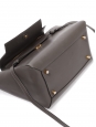 Dark grey smooth leather Medium BELT handbag Retail price €2600