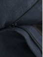 Pantalon large en chanvre bleu nuit Prix boutique 1090€ Taille 42