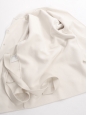 Cream white wool, angora and cashgor wool belted coat Retail price €3000 SIze XS