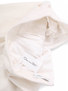 Pantalon taille haute en laine blanc crème Prix boutique 1750€ Taille 36