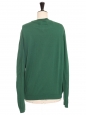 Green cotton round-neck sweater Retail price €850 Size M