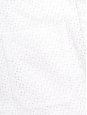 Chemise manches courtes en dentelle oeillet coton blanc Prix boutique 950€ Taille 36