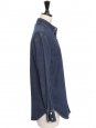 Chemise en jean bleu brut Prix boutique 675€ Taille XS