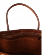 BAYSWATER grained leather handbag in camel brown Retail 1400€