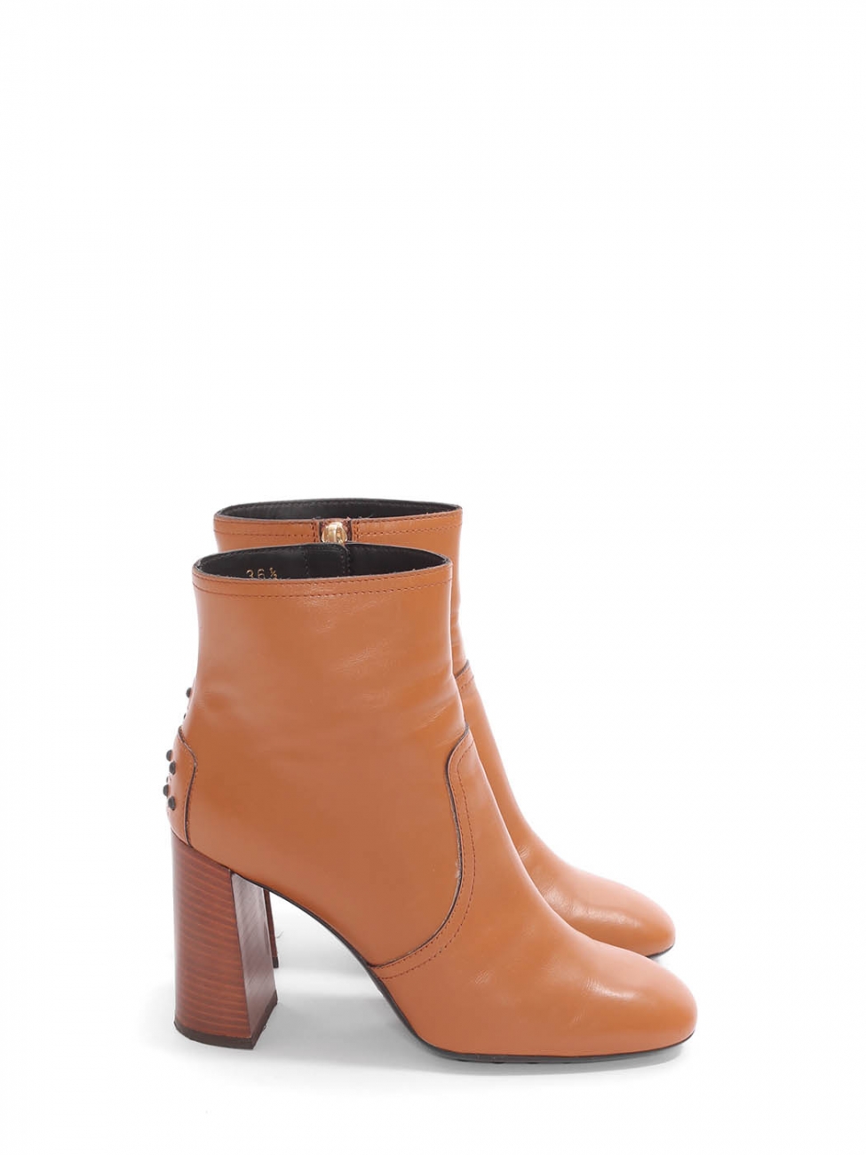 Escarpins à Talon Pointu En Denim Et Cuir Camel - Taille 6.5B US - Neuf Avec Boîte
