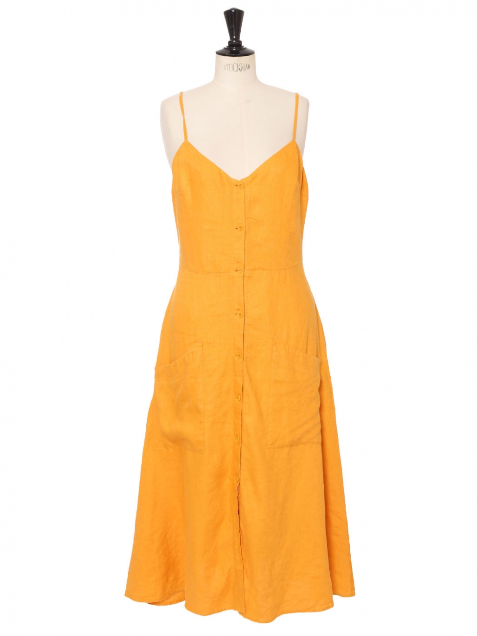 reformation linen yellow dress Midi Dress Reformation Yellow Linen Dress Reformation Aubree Linen Dress In Yellow Lyst
