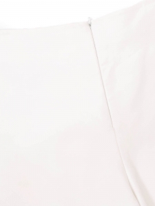 Short taille haute évasée en satin blanc Prix boutique 390€ Taille 36/38